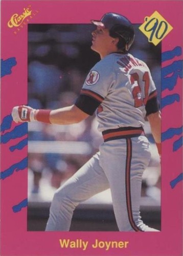 1990 Classic Update Pink Travel Edition - Wally Joyner #T42