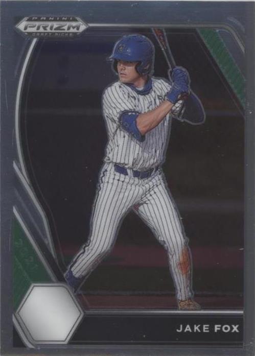 2021 Panini Prizm Draft Picks - Jake Fox #PDP95
