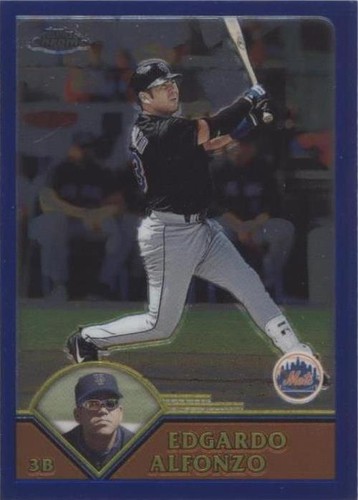 2003 Topps Chrome - Edgardo Alfonzo #8