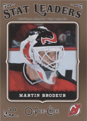 2006-07 O-Pee-Chee - Martin Brodeur #608