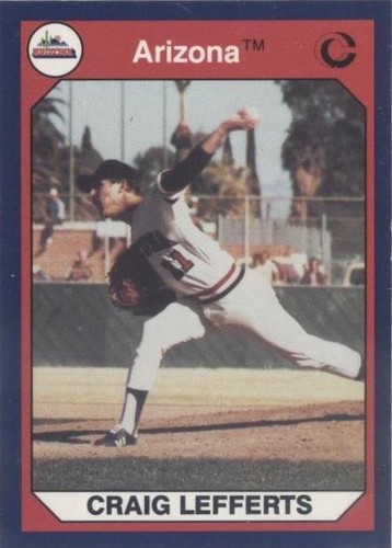 1990 Collegiate Collection University of Arizona - Craig Lefferts #10