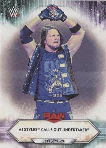 2021 Topps WWE - AJ Styles #35