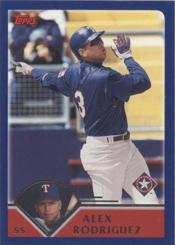 2003 Topps - Alex Rodriguez #1