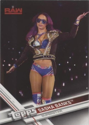 2017 Topps WWE Then Now Forever - Sasha Banks #134