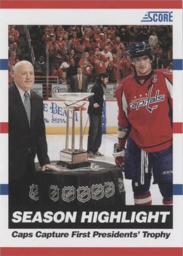 2010-11 Score - Alex Ovechkin #20