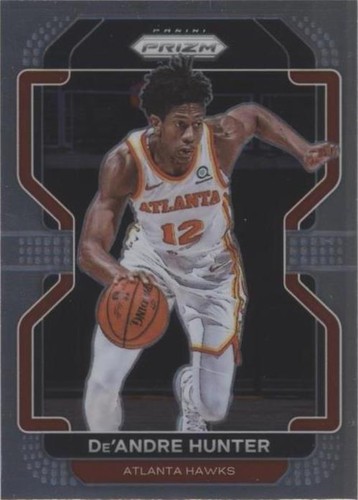 その他 De'Andre Hunter prizm RC auto PSA9 De'Andre Hunter Optic Blue Prizm RC Numbered /35 On Card