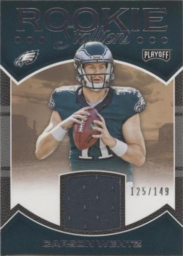 2016 Panini Playoff Carson Wentz #RS-CW