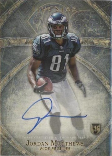 2014 Topps Five Star Jordan Matthews #FSA-JMA