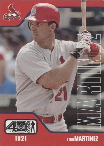 2002 Upper Deck 40 Man - Tino Martinez #567