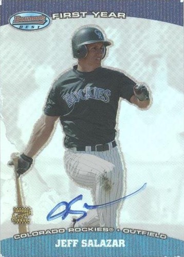 2004 Bowman's Best - Jeff Salazar #BB-JS