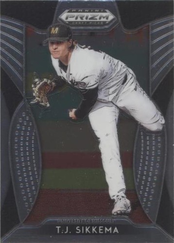2019 Panini Prizm Draft Picks - T.J. Sikkema #67