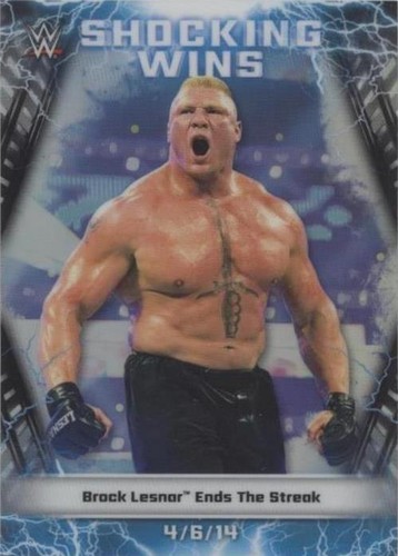 2020 Topps Chrome WWE - Brock Lesnar #SW-19