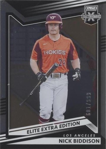 2022 Panini Elite Extra Edition - Nick Biddison #135
