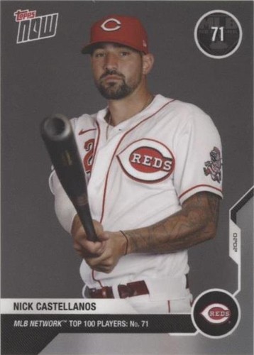 2020 Topps Now MLB Network Top 100 Players - Nick Castellanos #MN71
