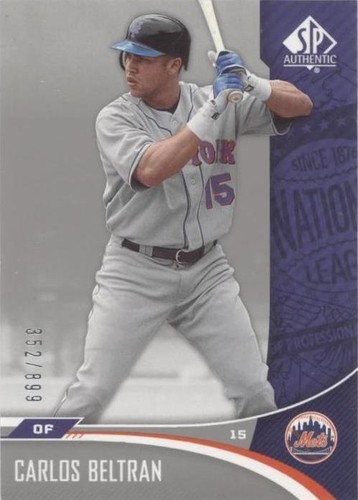 2006 SP Authentic - Carlos Beltran #162