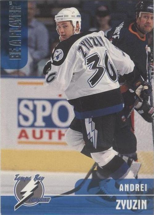 1999-00 In the Game Be A Player Memorabilia - Andrei Zyuzin #214