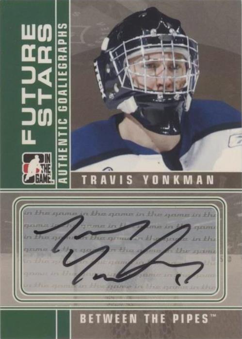 2008-09 In the Game Between the Pipes - Travis Yonkman #A-TY