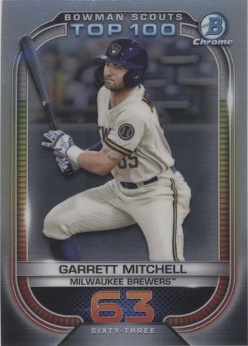 2021 Bowman - Garrett Mitchell #BTP-63