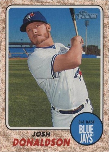 2017 Topps Heritage - Josh Donaldson #490
