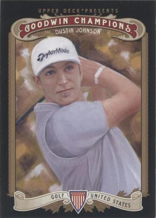 2012 Upper Deck Goodwin Champions - Dustin Johnson #134