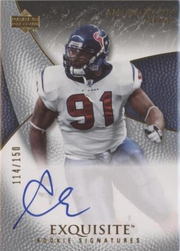 2007 Upper Deck Exquisite Collection Amobi Okoye #64