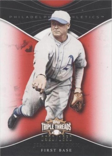 2009 Topps Triple Threads - Jimmie Foxx #45