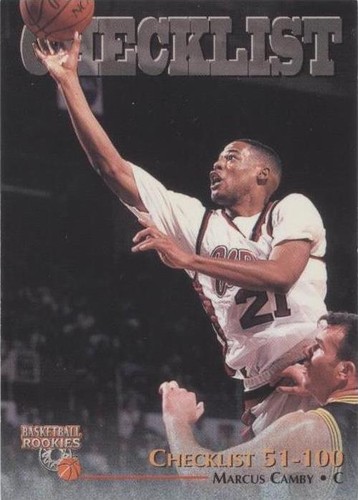 1996 Score Board Basketball Rookies - Marcus Camby #80