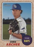 2017 Topps Heritage - Chris Archer #223