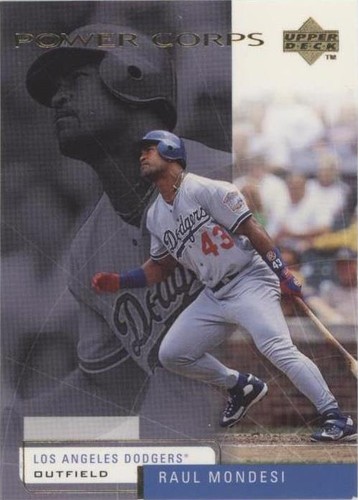 メジャーリーグ　カード　Raul Mongesi 1998 Upper Deck Special F/X #70 Raul Mondesi Los Angeles