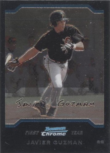 2004 Bowman Chrome - Javier Guzman #220