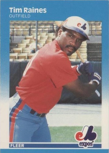 1987 Fleer - Tim Raines #328