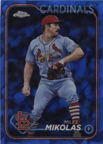 2024 Topps Chrome Sapphire Edition - Miles Mikolas #287