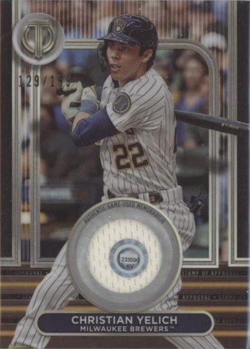 2024 Topps Tribute - Christian Yelich #SOA-CY