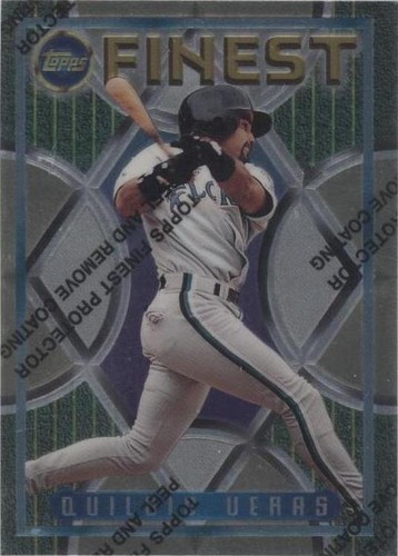 1995 Topps Finest - Quilvio Veras #287