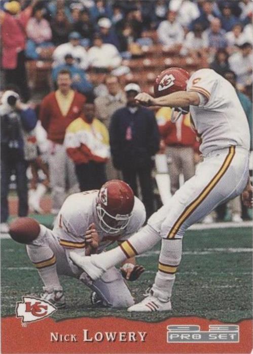 1993 Pro Set Nick Lowery #207
