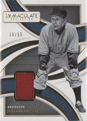 2022 Panini Immaculate Collection - Leo Durocher #LM-LD