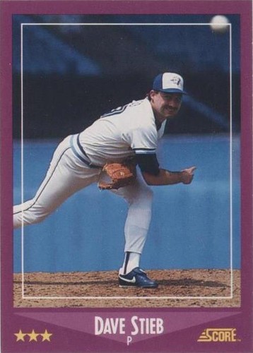 1988 Score - Dave Stieb #76