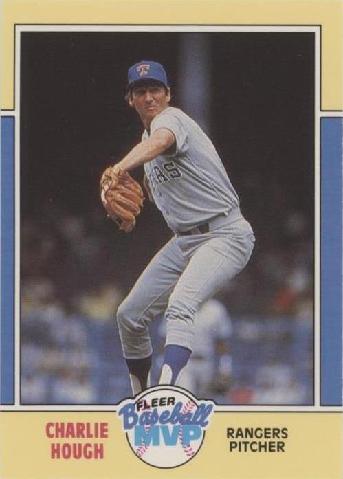 Fleer 1988 Jugador Más Valioso de Béisbol - Charlie Hough #19