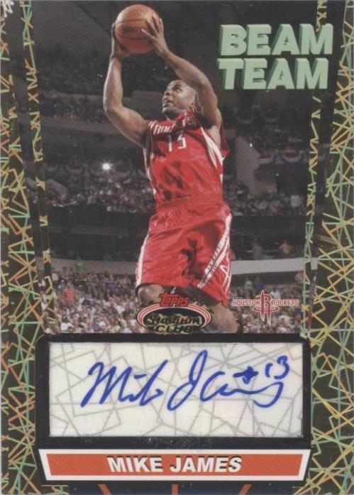 2007-08 Topps Stadium Club - Mike James #BTA-MJ