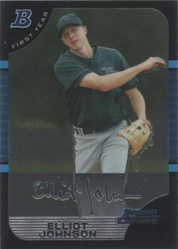 2005 Bowman Chrome - Elliot Johnson #215