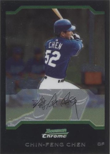 2004 Bowman Chrome - Chin-Feng Chen #154