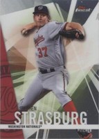 2017 Topps Finest - Stephen Strasburg #49