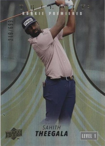 2024 Upper Deck Portfolio - Sahith Theegala #14