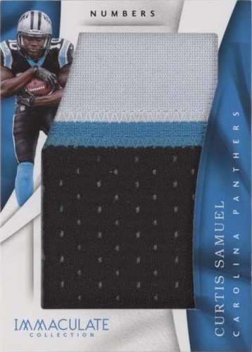 2017 Panini Immaculate Collection Curtis Samuel #IM-CS