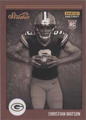 2022 Panini Instant NFL Christian Watson #S12