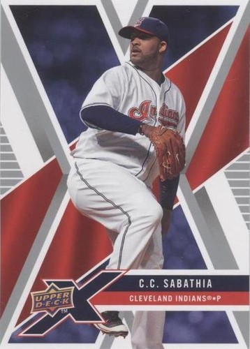 2008 Upper Deck X - C.C. Sabathia #34