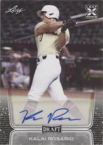 2020 Leaf Draft - Kala'i Rosario #BA-KR1