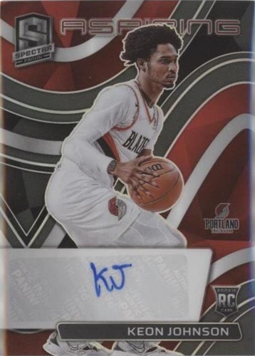 2021-22 Panini Spectra - Keon Johnson #AA-KJN