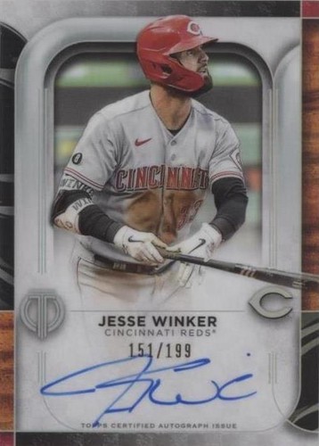 2022 Topps Tribute - Jesse Winker #TA-JW
