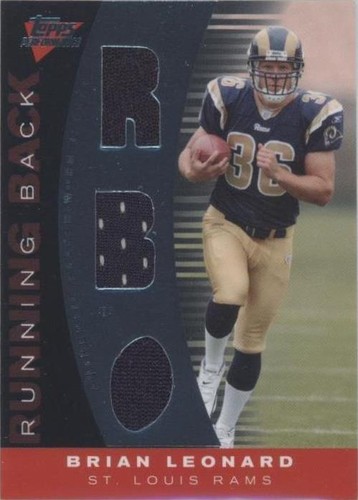 2007 Topps Performance Brian Leonard #SSR-BL